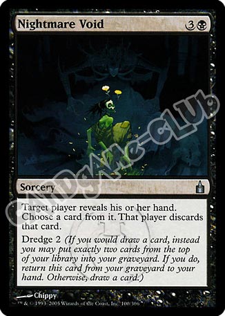 100 / 306 Nightmare Void non comune (EN) -NEAR MINT-