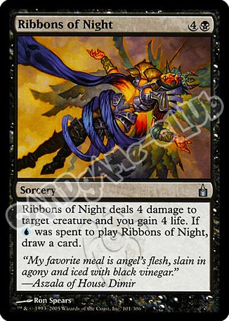 101 / 306 Ribbons of Night non comune (EN) -NEAR MINT-