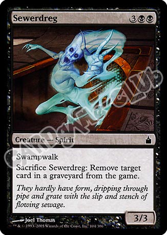 104 / 306 Sewerdreg comune (EN) -NEAR MINT-