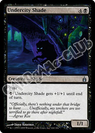 110 / 306 Undercity Shade non comune (EN) -NEAR MINT-