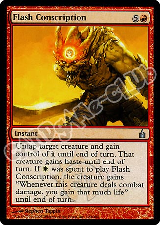 124 / 306 Flash Conscription non comune (EN) -NEAR MINT-