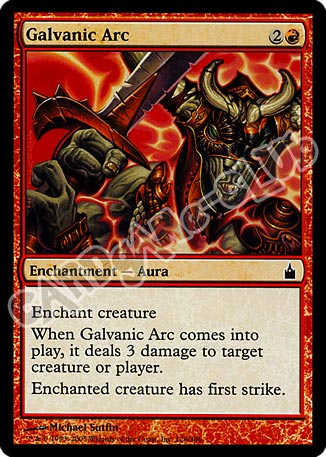 126 / 306 Galvanic Arc comune (EN) -NEAR MINT-