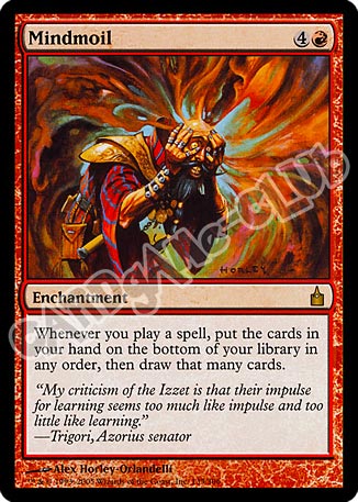 135 / 306 Mindmoil rara (EN) -NEAR MINT-