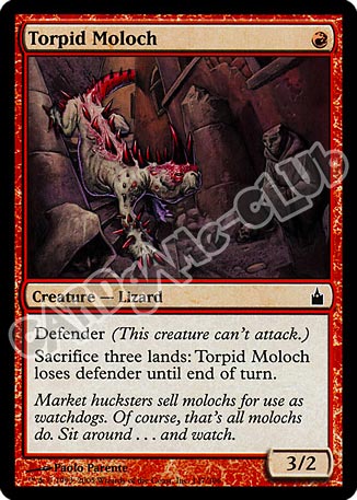 147 / 306 Torpid Morloch comune (EN) -NEAR MINT-