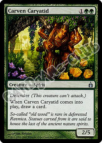 155 / 306 Carven Caryatid non comune (EN) -NEAR MINT-