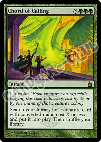 156 / 306 Chord of Calling rara (EN) -NEAR MINT-