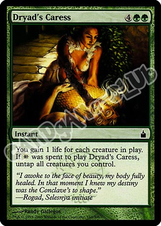 160 / 306 Dryad's Caress comune (EN) -NEAR MINT-