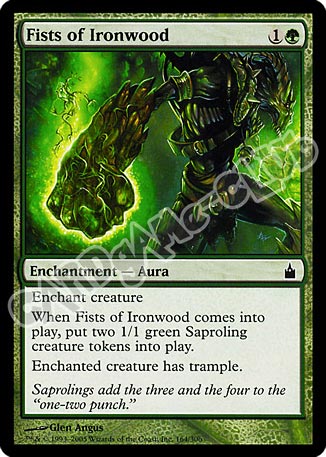 164 / 306 Fists of Ironwood comune (EN) -NEAR MINT-