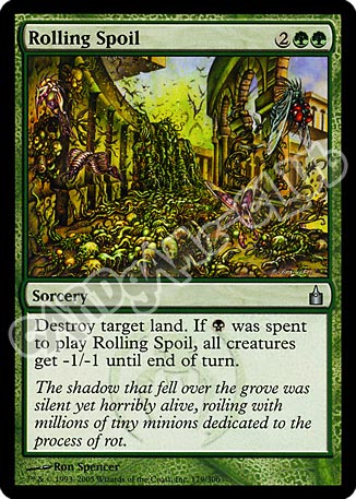 179 / 306 Rolling Spoil non comune (EN) -NEAR MINT-