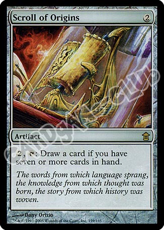 159 / 165 Scroll of Origins rara (EN) -NEAR MINT-
