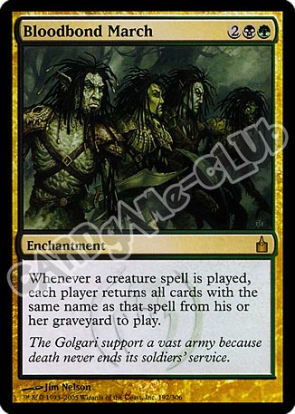 192 / 306 Bloodbond March rara (EN) -NEAR MINT-