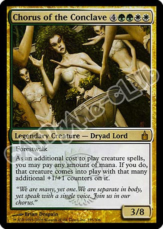 195 / 306 Chorus of the Conclave rara (EN) -NEAR MINT-