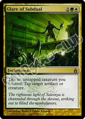 207 / 306 Glare of Subdual rara (EN) -NEAR MINT-