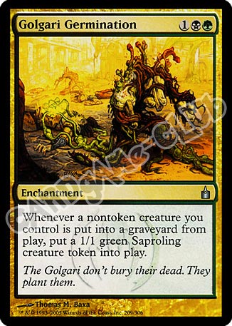 209 / 306 Golgari Germination non comune (EN) -NEAR MINT-