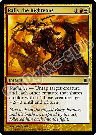 222 / 306 Rally the Righteous comune (EN) -NEAR MINT-