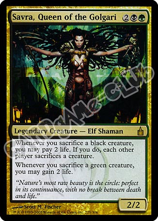 225 / 306 Savra, Queen of the Golgari rara (EN) -NEAR MINT-