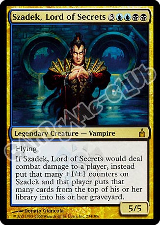 234 / 306 Szadek, Lord of Secrets rara (EN) -NEAR MINT-