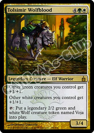 236 / 306 Tolsimir Wolfblood rara (EN) -NEAR MINT-