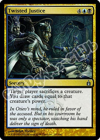 237 / 306 Twisted Justice non comune (EN) -NEAR MINT-