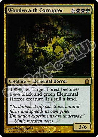 240 / 306 Woodwraith Corrupter rara (EN) -NEAR MINT-