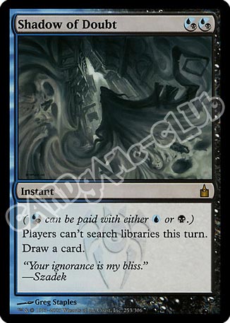 253 / 306 Shadow of Doubt rara (EN) -NEAR MINT-