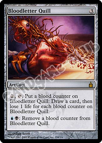 254 / 306 Bloodletter Quill rara (EN) -NEAR MINT-