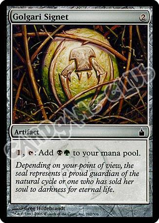 262 / 306 Golgari Signet comune (EN) -NEAR MINT-