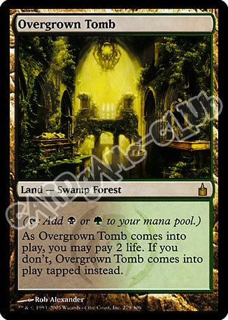 279 / 306 Overgrown Tomb rara (EN) -NEAR MINT-