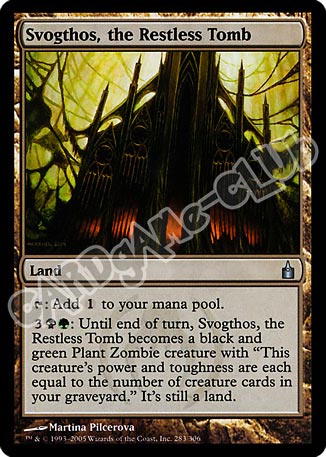 283 / 306 Svogthos, the Restless Tomb non comune (EN) -NEAR MINT-