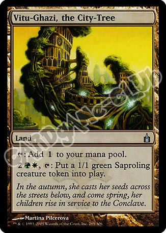 285 / 306 Vitu-Ghazi, the City Tree non comune (EN) -NEAR MINT-