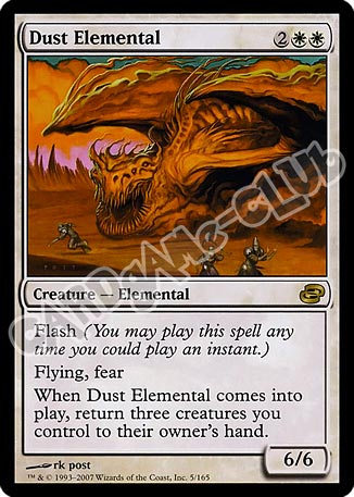 005 / 165 Dust Elemental rara (EN) -NEAR MINT-