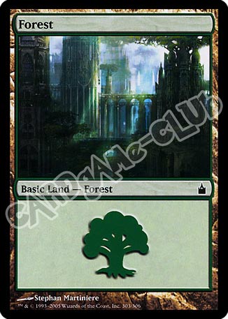 303 / 306 Forest comune (EN) -NEAR MINT-