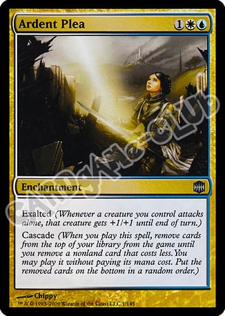 001 / 145 Ardent Plea non comune (EN) -NEAR MINT-