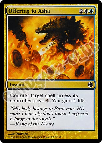 009 / 145 Offering to Asha comune (EN) -NEAR MINT-