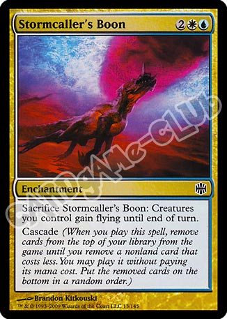 013 / 145 Stormcaller's Boon comune (EN) -NEAR MINT-