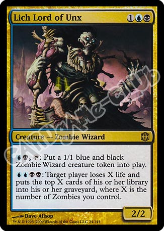 024 / 145 Lich Lord of Unx rara (EN) -NEAR MINT-