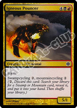 040 / 145 Igneous Pouncer comune (EN) -NEAR MINT-