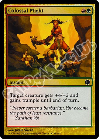 051 / 145 Colossal Might comune (EN) -NEAR MINT-