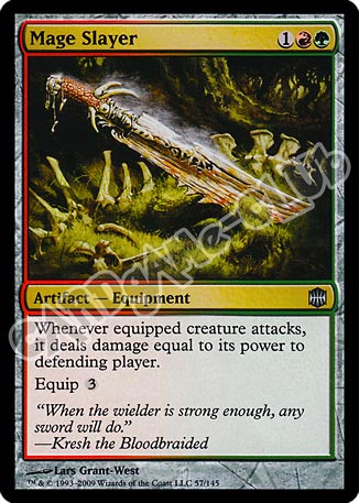 057 / 145 Mage Slayer non comune (EN) -NEAR MINT-