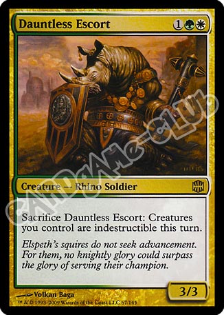 067 / 145 Dauntless Escort rara (EN) -NEAR MINT-