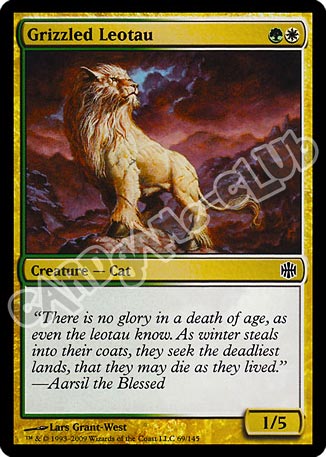 069 / 145 Grizzled Leotau comune (EN) -NEAR MINT-