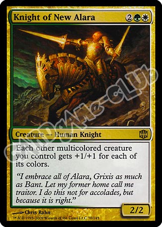 070 / 145 Knight of New Alara rara (EN) -NEAR MINT-