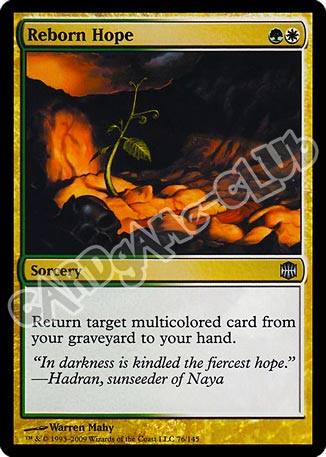 076 / 145 Reborn Hope non comune (EN) -NEAR MINT-