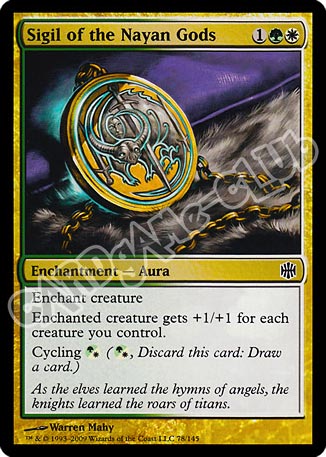 078 / 145 Sigil of the Nayan Gods comune (EN) -NEAR MINT-