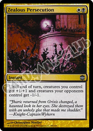 085 / 145 Zealous Persecution non comune (EN) -NEAR MINT-