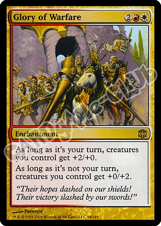 098 / 145 Glory of Warfare rara (EN) -NEAR MINT-