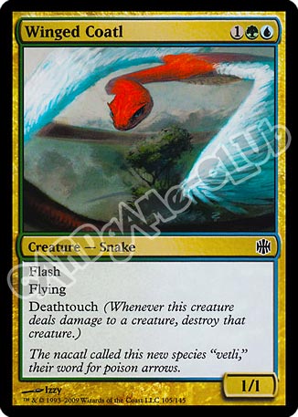 105 / 145 Winged Coatl comune (EN) -NEAR MINT-