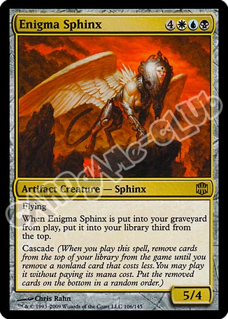 106 / 145 Enigma Sphinx rara (EN) -NEAR MINT-