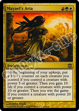 121 / 145 Mayael's Aria rara (EN) -NEAR MINT-