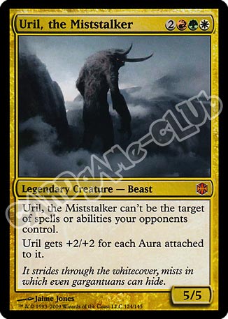 124 / 145 Uril, the Miststalker rara mitica (EN) -NEAR MINT-